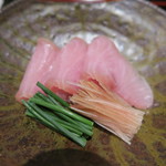 日本料理 晴山 - 30年10月　鰤昆布締め