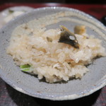 日本料理 晴山 - 30年10月　岐阜稚鮎御飯