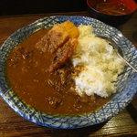 居酒屋侍 - 日替わりカレーのハムカツカレー