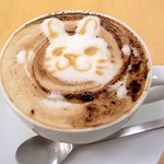 カフェやさしいちから。 - カプチーノ+カカオ