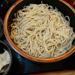 信州蕎麦の草笛 - ☆☆胡桃そば 980円   
胡桃を 自分で  蕎麦つゆ で 割って 食べます
蕎麦つゆだけでも 食べられる様に 蕎麦ちょこ 
持ってきて くれました   ありがとう