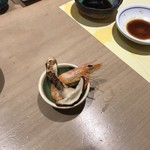Sushino Jirochou - 土瓶蒸しの中見、海老と松茸！