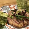 博多美食と日本酒　響喜 - ＊丁寧に叩いて作らていますので食感が良いですね。 生姜などが混ぜられ、海苔と共にいただきます。