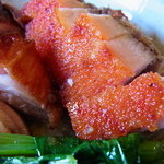 金陵 - パリッパリの皮付焼豚