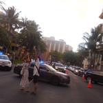 Dick's Lechon Hawaii - カラカウア大通り封鎖中＾＾