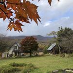 茶小屋ぜん - 岩手山は雲に隠れて見えませんでした