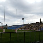 秩父宮ラグビー場 売店 - いつもこんなに空いてたら観戦も苦労しないんでしょうに。(笑)