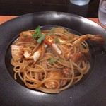  BISTRO 43°N - 渡り蟹のパスタ。