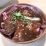 煮干ラーメンとローストビーフ パリ橋 - 