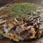 鉄板焼き　ひびき - お好み焼き完成♪♪