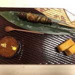 鰻はし本 - 変わり3種皿