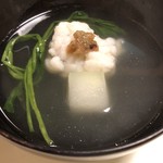 鰻はし本 - 鱧と冬瓜のお椀