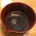 鰻はし本 - 鼈出汁のつけ汁