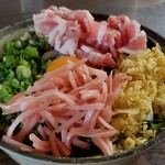 Teppanyaki Hibiki - 紅しょうが入り 大将お気に入りの まぜ焼き