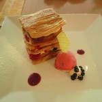 ホテルブレストンコート ザ・ラウンジ - 本物のミルフィーユ