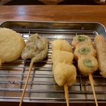 串揚げ×カレーうどん ブル - 串揚げ5本（お任せ）