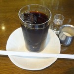 カフェ ビィオット - モーニングセットのアイスコーヒー(1)