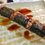 やきとり 萬寿 - 納豆巻き