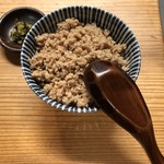 焼鳥 せんみょう - 鶏そぼろ丼