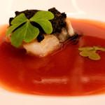 SALONE TOKYO - 鮟鱇と雉の赤いスープ