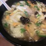 餃子の王将 - あんかけ五目麺　2018.08.09