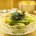 鮨　まつ本 - 根みつばのおひたし