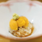 鮨　まつ本 - 雲丹ごはん