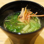 鮨　まつ本 - お味噌汁