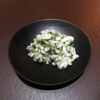 中国料理 四川 - アオリイカの青じそ炒め