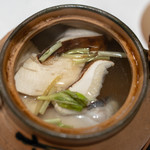 うを徳 - 2018.10 山口萩甘鯛と信州松茸の土瓶蒸し