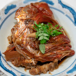 うを徳 - 2018.10 金目鯛カブト煮付け