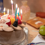 うを徳 - 2018.10 バースデーケーキ（LE PATISSIER T.IIMURAのシャンティ ショコラ）