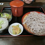 十割そば 一休 - もりそば750円