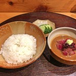 江戸前晋作 - まぐろ茶漬け