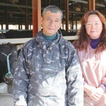 Mr. and Mrs. Mishima are known for producing well-balanced Japanese black beef.