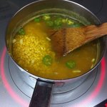 カシミール - 購入したムングダールを煮てみました。