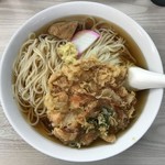 うどんのいなや - むぎころ大＋かき揚げ