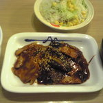 松屋 - 2011/09/16 辛味噌炒め定食 580円 993kcal