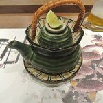 日本料理 潤花 - 松茸の土瓶蒸し　器