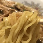 幸味亭 - 豚細切りラーメンの麺
