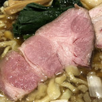 麺処ほん田 - レアチャーシュー