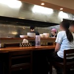 千茶屋 - カウンターのこの席で