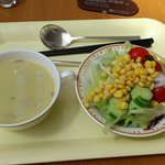 セピア - ランチ・ビュッフェ：サラダ＆スープ