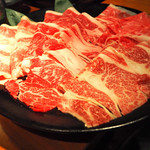 Shibuyabatake - 「仙台牛」しゃぶしゃぶorすき焼き＆飲み放題付2時間