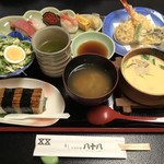 八十八 - 寿司定食全貌