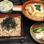すぎのや本陣 - カツ丼そばセット