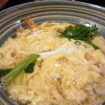 京都 権太呂 - 天とじうどん　1700円