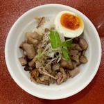 麦と麺助 - 味玉炙りチャーシュー丼