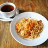 ＠Home Cafe - 料理写真:香辣番茄蝦意粉