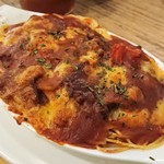 ＠Home Cafe - 鮮茄牛肉焗意粉